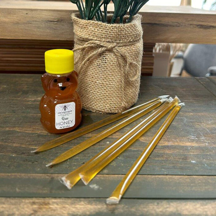 Individual Straw Honey